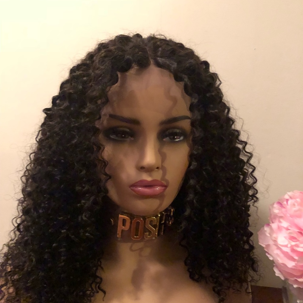 Lace front wig custom